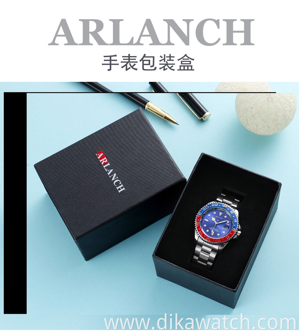 ARLANCH A318 New Men Watches Top Brand Luxury Fashion Business Quartz Watch Men Sport Waterproof Date Clock Relogio Masculino